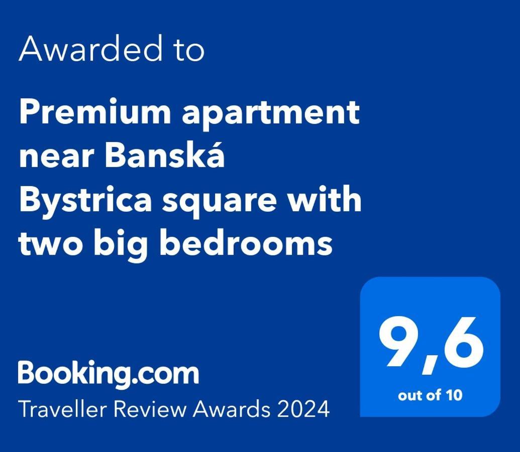 Premium Apartment Near Banska Bystrica Square With Two Big Bedrooms Экстерьер фото